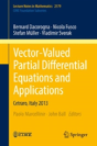 Vector-Valued Partial Differential Equations And Applications - Preview