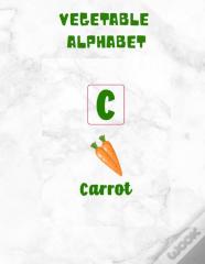 Vegetable Alphabet Flashcards