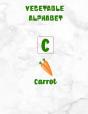 Vegetable Alphabet Flashcards - Preview