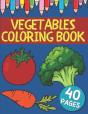 Vegetables Coloring Book - Preview