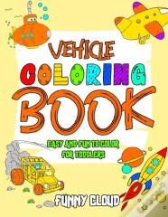 Vehicle Coloring Book