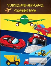 Vehicles And Airplanes Coloring Book