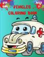 Vehicles Coloring Book For Kids Ages 2+ - Preview
