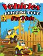 Vehicles Coloring Book For Kids - Preview