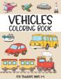 Vehicles Coloring Book For Toddlers Ages 2-5 - Preview