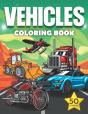 Vehicles Coloring Book - Preview
