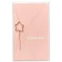 Vela Sparkler Com Postal Wondercandle Estrela Rose Gold "Celebrate Today" 32101 - Preview