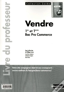 Capa do artigo Vendre Bac Pro Commerce (Galee) Professeur 2011