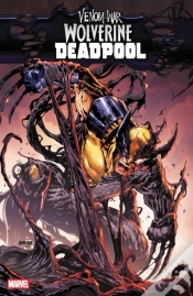Capa do artigo Venom War: Wolverine/Deadpool