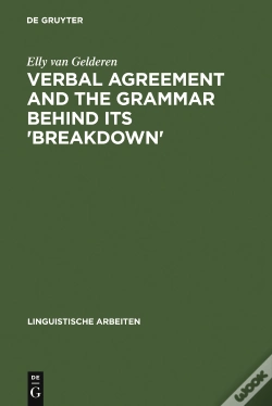Capa do artigo Verbal Agreement And The Grammar Behind Its 'Breakdown'