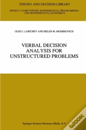 Capa do artigo Verbal Decision Analysis For Unstructured Problems