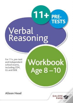 Capa do artigo Verbal Reasoning Workbook Age 8-10