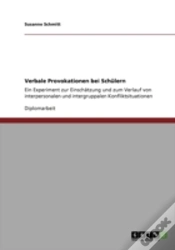 Capa do artigo Verbale Provokationen Bei Schulern