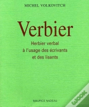 Capa do artigo Verbier ; Herbier Verbal À L