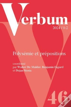 Capa do artigo Verbum : Polysémie Et Prépositions