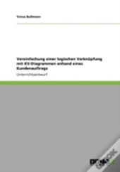 Vereinfachung Einer Logischen Verknapfung Mit Kv-Diagrammen Anhand Eines Kundenauftrags
