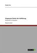 Vergessene Denker Der Aufklarung