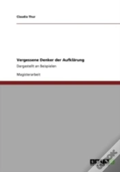 Capa do artigo Vergessene Denker Der Aufklarung