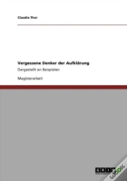 Capa do artigo Vergessene Denker Der Aufklarung
