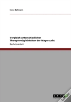 Capa do artigo Vergleich Unterschiedlicher Therapiemaã‚Â¶Glichkeiten Der Magersucht