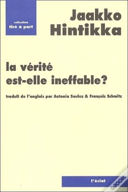 Capa do artigo Verite Est-Elle Ineffable