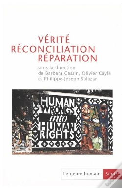 Capa do artigo Verite, Reconciliation, Reparation