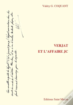 Capa do artigo Verjat Et L'Affaire Jc