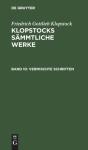 Vermischte Schriften - Preview
