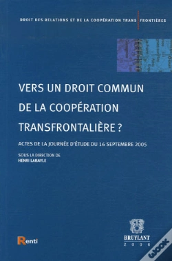 Capa do artigo Vers Un Droit Commun De La Coopération Transfrontalière ?