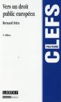Vers Un Droit Public Europeen, 2eme Ed. - Preview