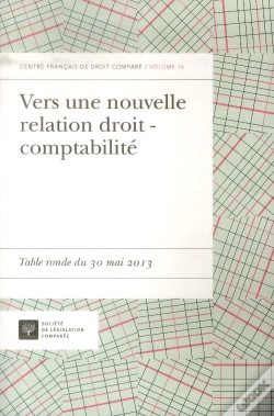 Capa do artigo Vers Une Nouvelle Relation Droit-Comptabilité