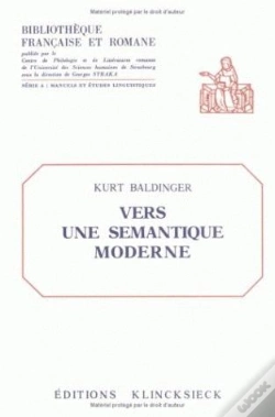 Capa do artigo Vers Une Sémantique Moderne