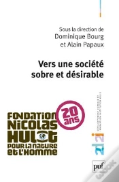Capa do artigo Vers Une Société Sobre Et Désirable