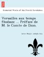 Versailles Aux Temps Fe Odaux ... Pre Fa - Preview
