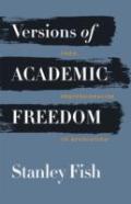 Versions Of Academic Freedom