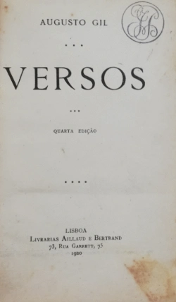 Capa do artigo Versos