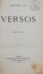 Capa do artigo Versos