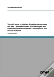 Capa do artigo Versuch Einer Kritischen Auseinandersetzung Mit Den Ã¢Â‚¬Å¾Westphalischen Schilderungen Aus Einer Westphalischen Feder" Von Annette Von Droste-Hulshoff