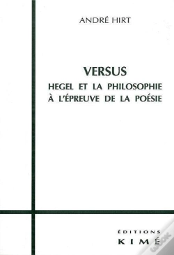 Capa do artigo Versus ; Hegel Et La Philosophie À L'Épreuve De La Poésie