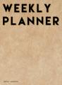 Vertical Weekly Planner 2020-2021 - Preview