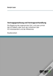 Capa do artigo Vertragsgestaltung Und Vertragsverhandlung