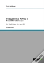 Vertrauen Versus Vertrage In Geschaftsbeziehungen