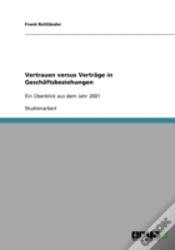 Capa do artigo Vertrauen Versus Vertrage In Geschaftsbeziehungen