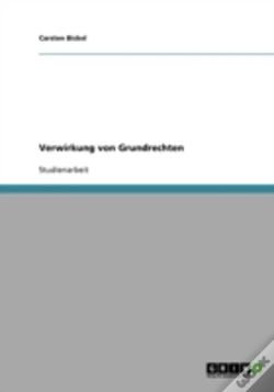 Capa do artigo Verwirkung Von Grundrechten