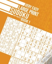 Very Easy Large Print Sudoku Book 1