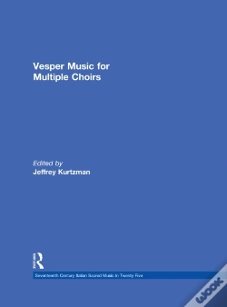 Capa do artigo Vesper And Compline Music For Multiple Choirs
