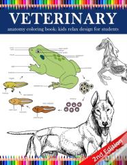Veterinary Anatomy Coloring Book