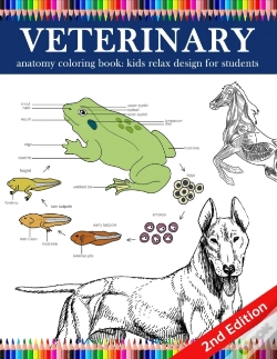 Capa do artigo Veterinary Anatomy Coloring Book