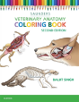 Veterinary Anatomy Coloring Book - Preview