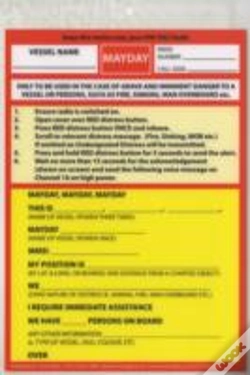 Capa do artigo Vhf Dsc Mayday Procedure Card